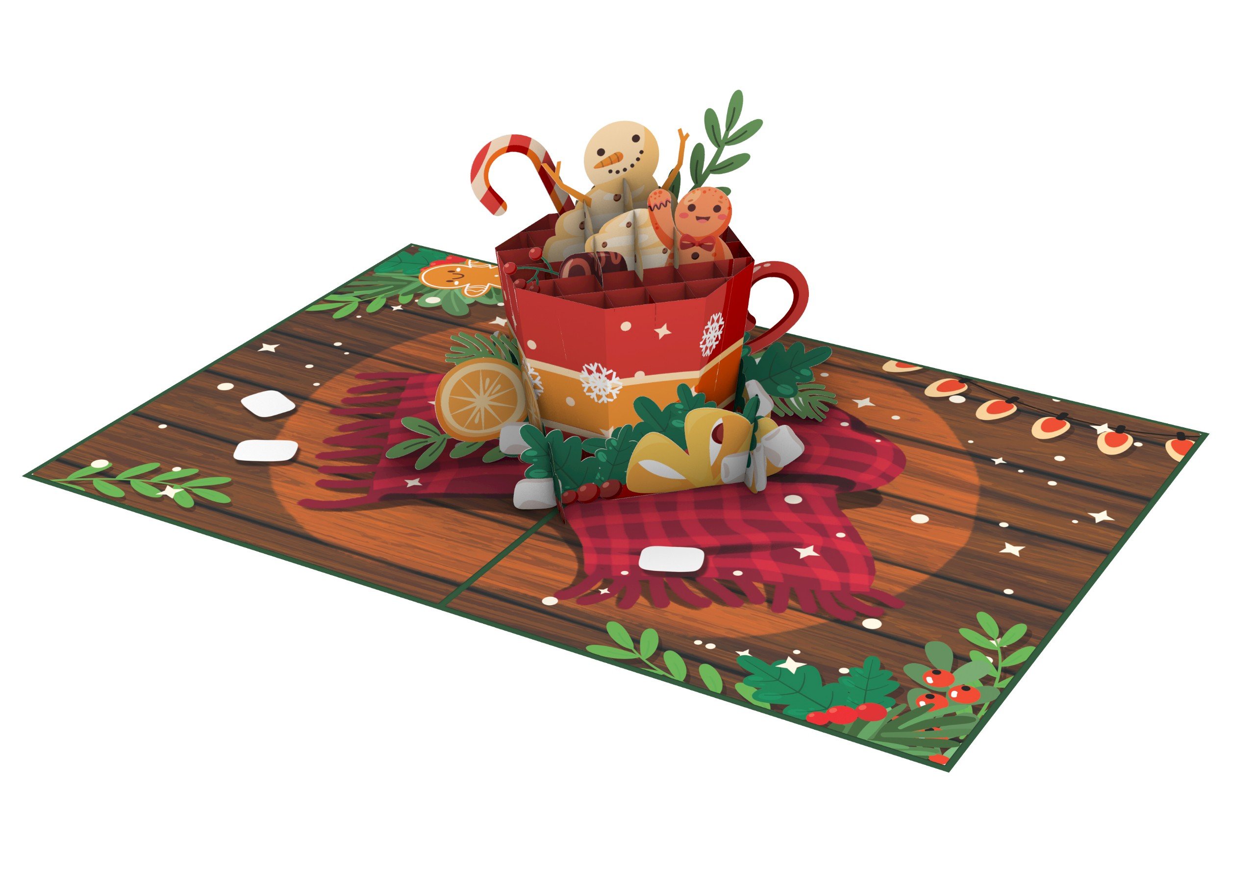 Thiệp 3D_Christmas Hot Chocolate-4