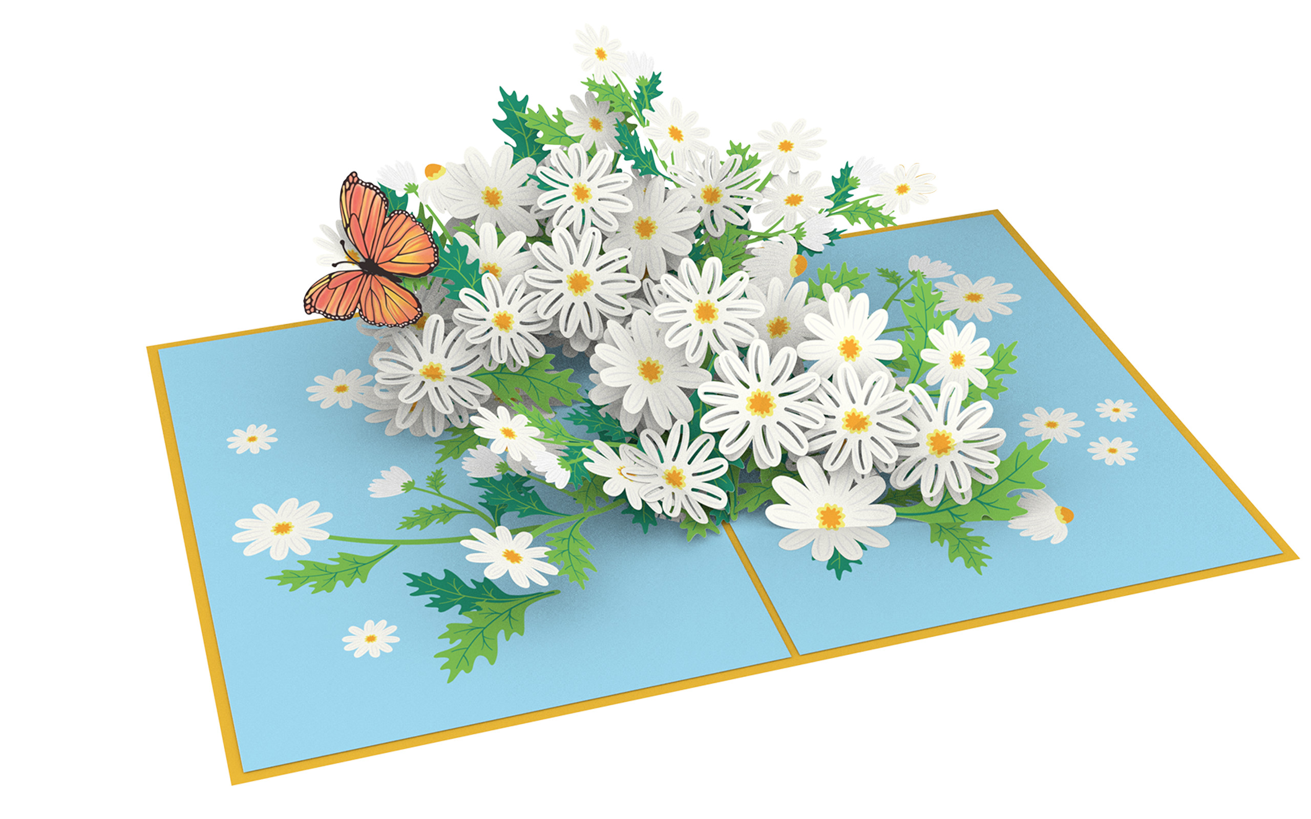 Thiệp 3D_Daisies Garden-5