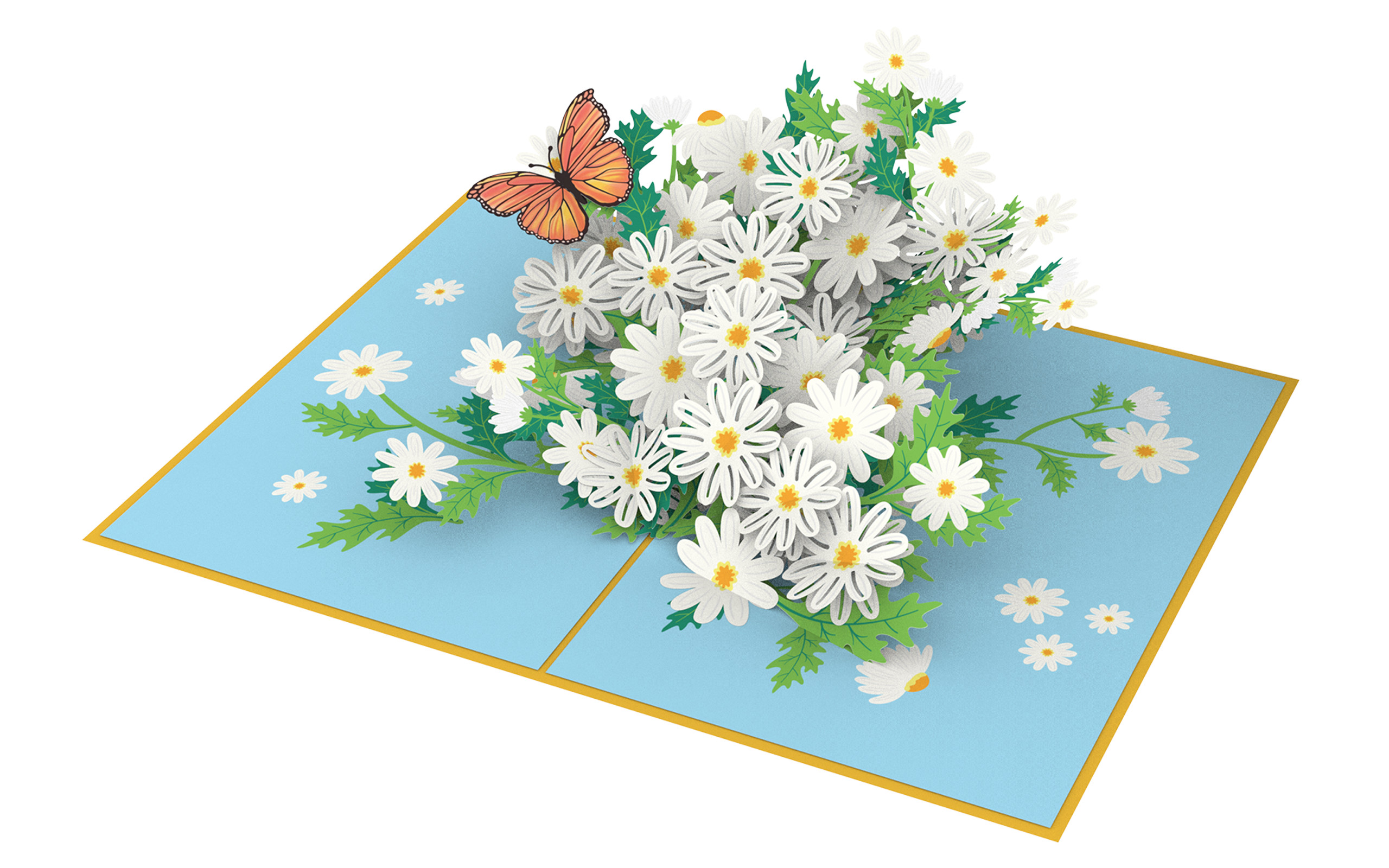 Thiệp 3D_Daisies Garden-6