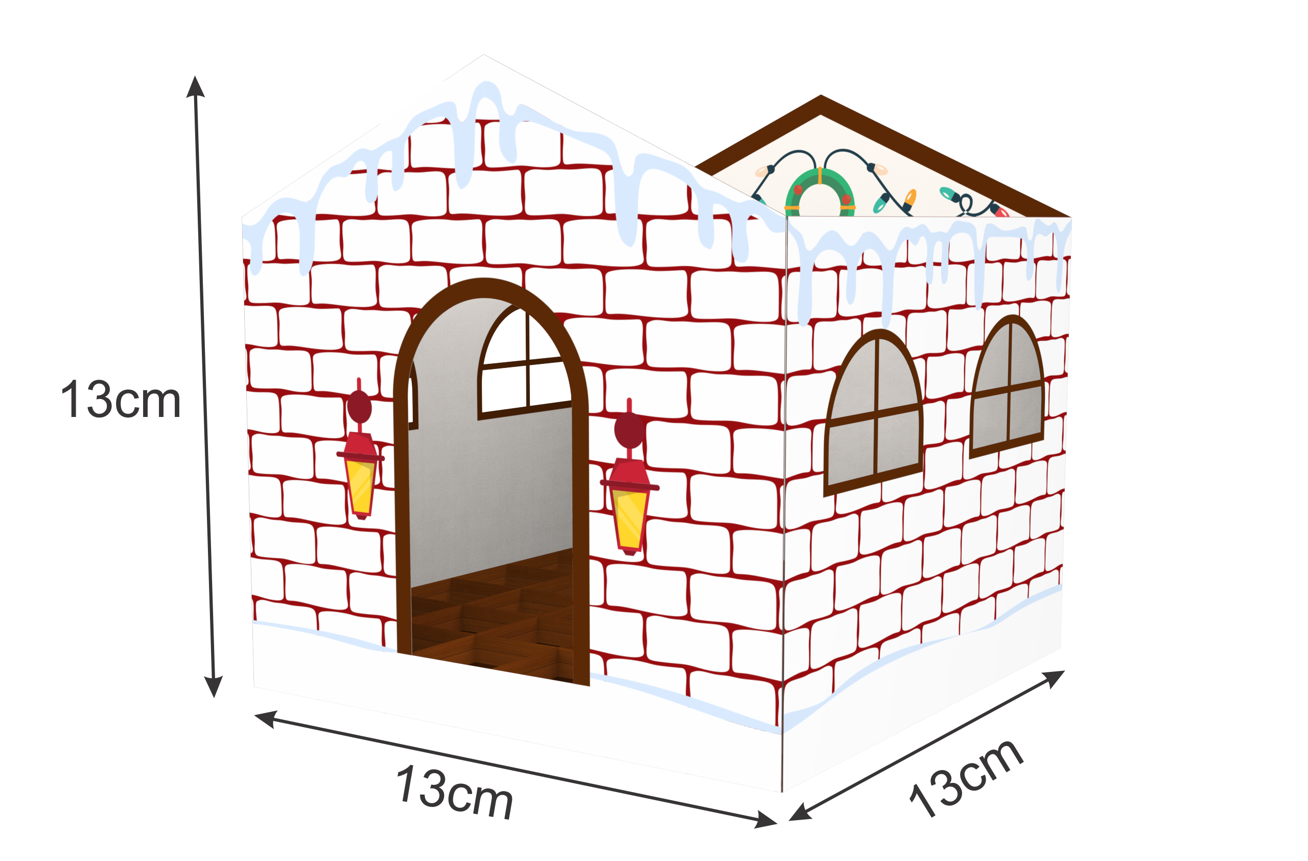 Thiệp 3D_D.I.Y Christmas Room-2