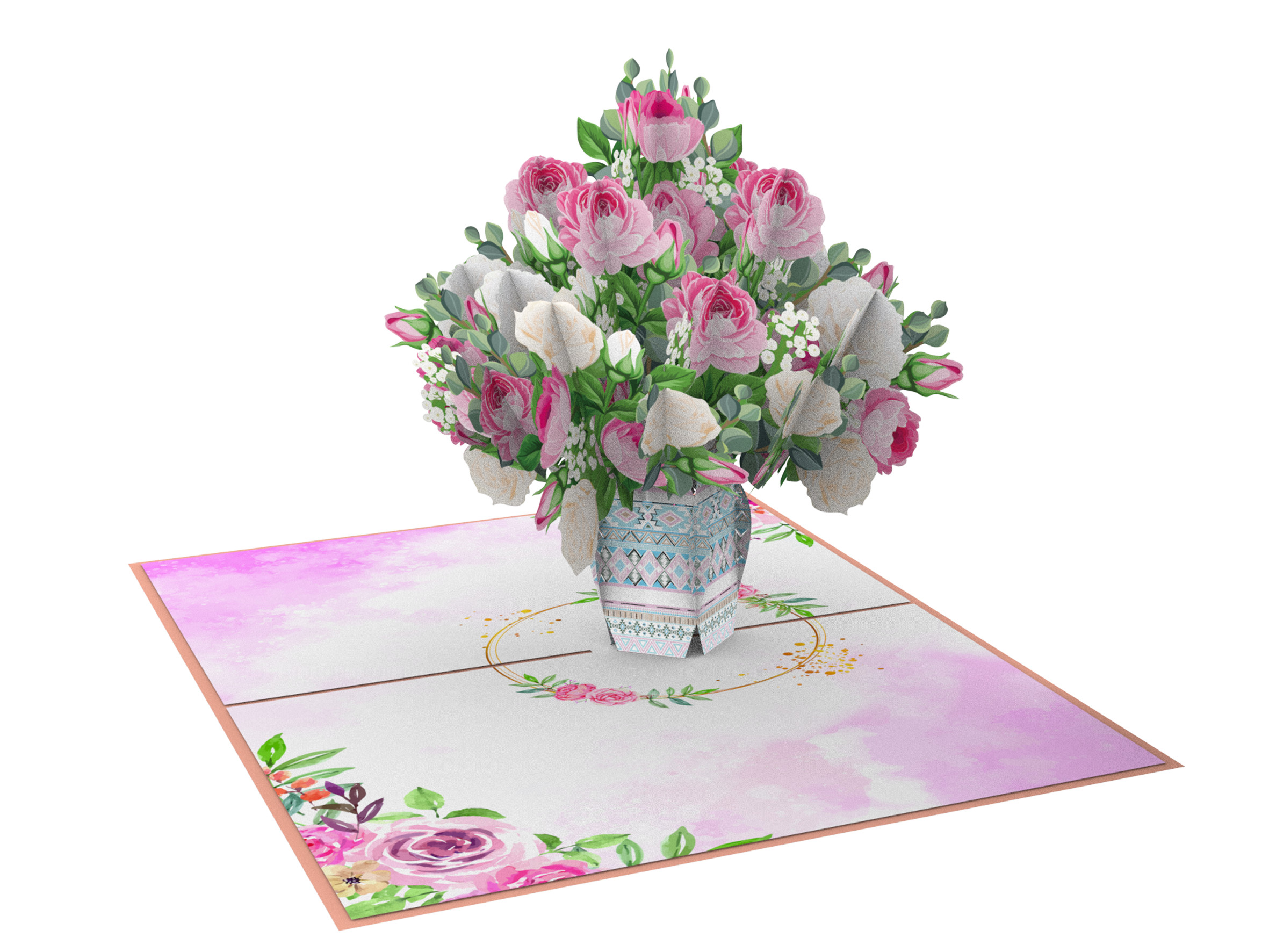 Thiệp 3D_Mix Flower-5