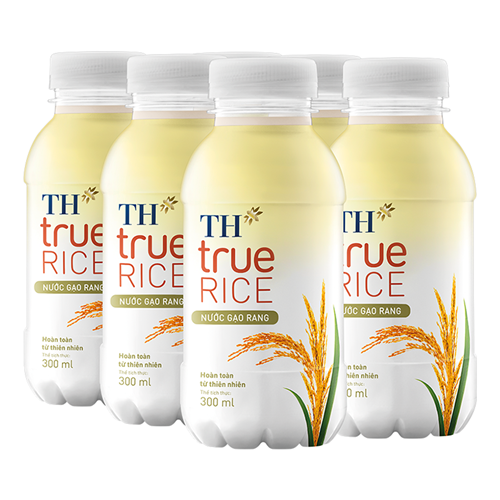 Thùng 24 chai nước gạo rang TH True Rice 300ml-2