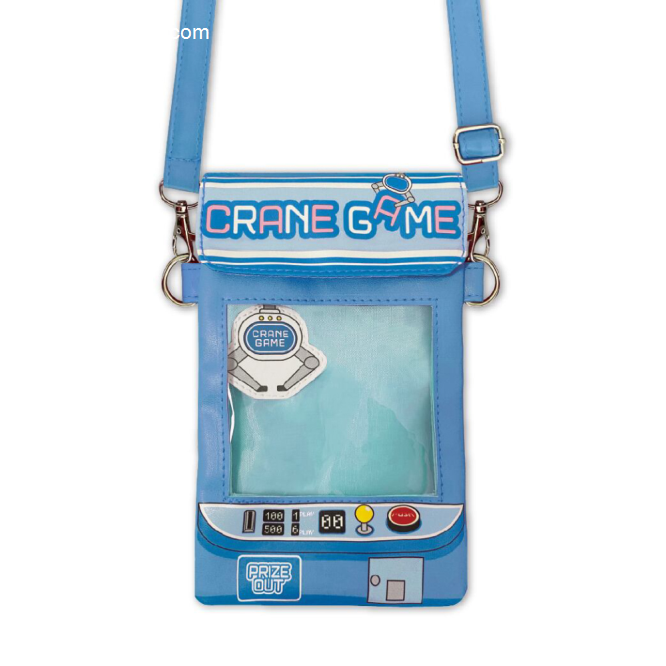 Túi đeo chéo điện thoại thông minh Crane Game - Màu Hồng-5