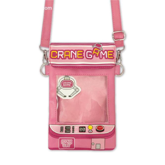 Túi đeo chéo điện thoại thông minh Crane Game - Màu Xanh-5